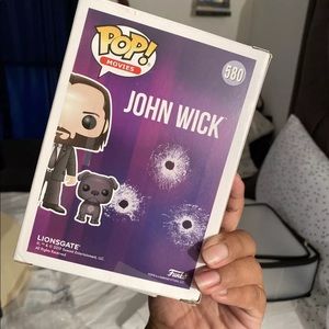 John Wick and dog Funko Pop! NIB